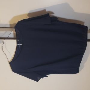 Navy blue NY&C top, size L